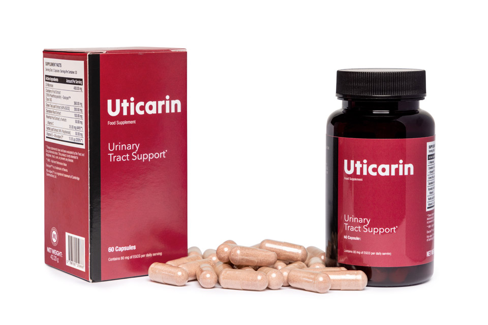 Kit Uticarin com caixa e frasco